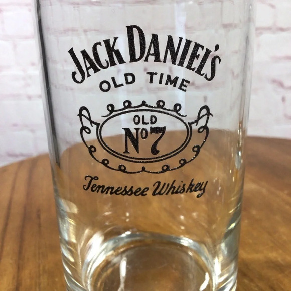 Vintage Jack Daniel’s Embossed Old Time Old  No. 7 Tennessee Whiskey Glasses - Picture 2 of 7